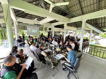 ภาพบรรยากาศในช่วงที่ 1 ณ อุทยานแห่งชาติศรีน่าน